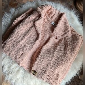 Madewell Blush Pink Boyfriend Cardigan Sweater